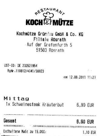 mgmh Hffner Kochmtze Restaurant